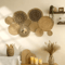 Handmade Boho Wall Baskets Set Woven Seagrass Decor For Rustic Homes 0