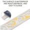 3D Wall Border Sticker Trim Waterproof SelfAdhesive Skirting For Elegant Finishes 7