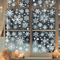 Christmas Snowflake Window Stickers Festive Holiday Glass Decor For Home 3