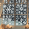Christmas Snowflake Window Stickers Festive Holiday Glass Decor For Home 3