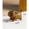 HandCarved Wooden Cat Figurine Mini Natural Wood Decor For Cozy Spaces 2