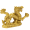 Golden Dragon Zodiac Statue Lucky Feng Shui Dragon Decor For Prosperity 1
