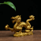 Golden Dragon Zodiac Statue Lucky Feng Shui Dragon Decor For Prosperity 2