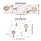 Cartoon Hot Air Balloon Animal Wall Stickers Cute Nursery Decor For Kids Rooms 8