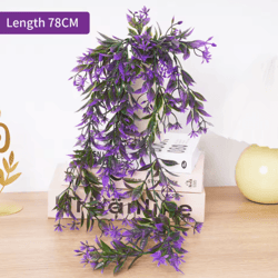 artificial ivy garland wall hanging – lush greenery vines for indoor & outdoor decor