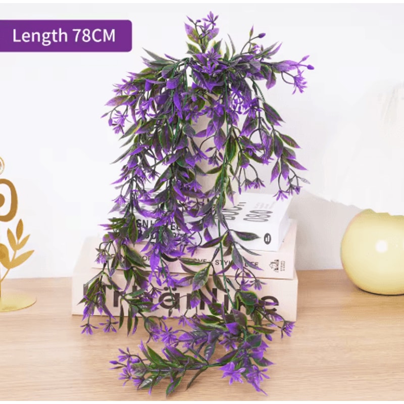 Artificial Ivy Garland Wall Hanging Lush Greenery Vines For Indoor Outdoor Decor 0