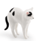 Sleeping Orange Cat Figurine Cute Mini Cat Decor For Cozy Spaces 10