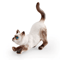 Sleeping Orange Cat Figurine Cute Mini Cat Decor For Cozy Spaces 8