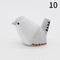 HandCarved Wooden Bird Figurine Cute Mini Wood Carving Decor Gift 10