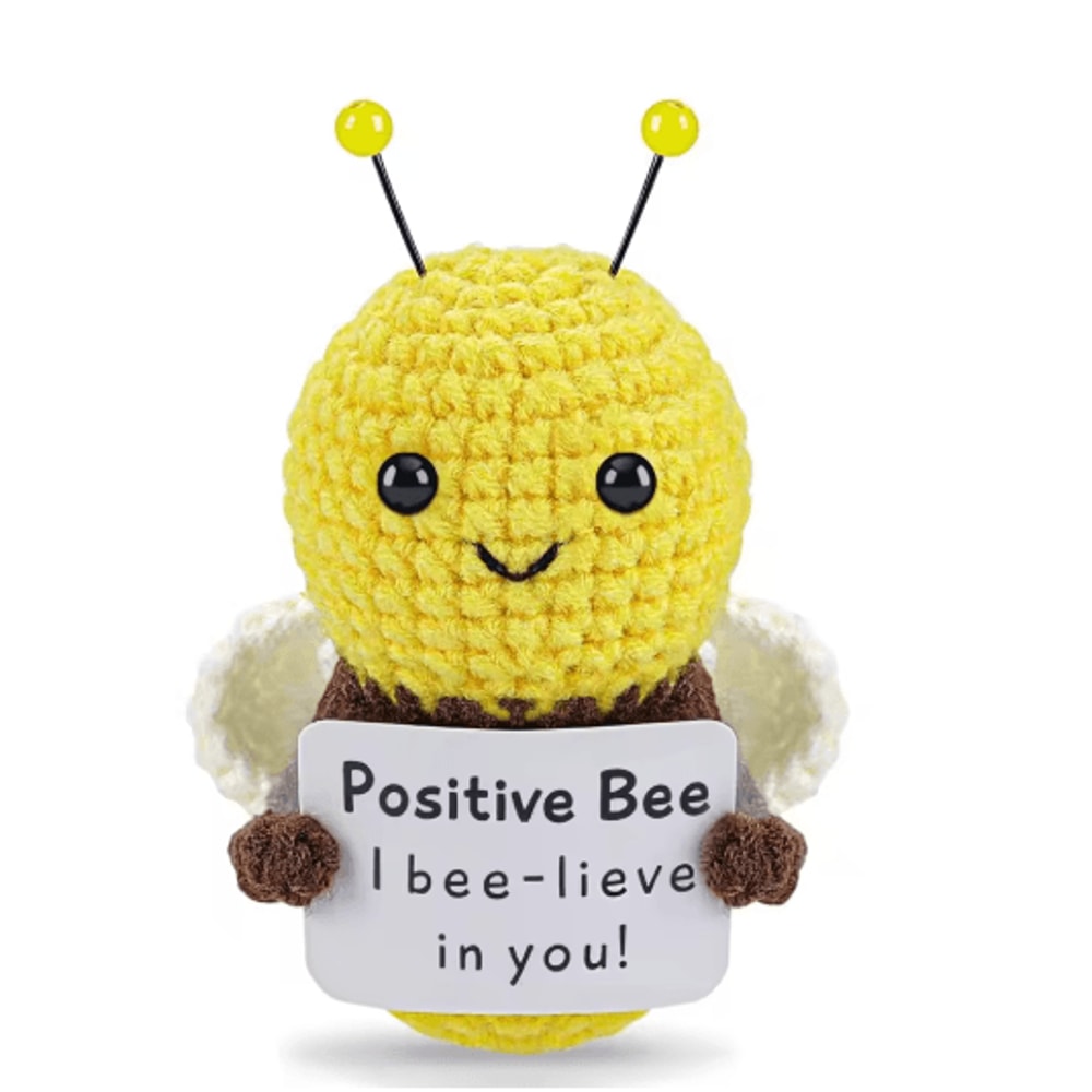 Handmade Crochet Plush Toy Cute Emotional Support Desk Decor Gift 1