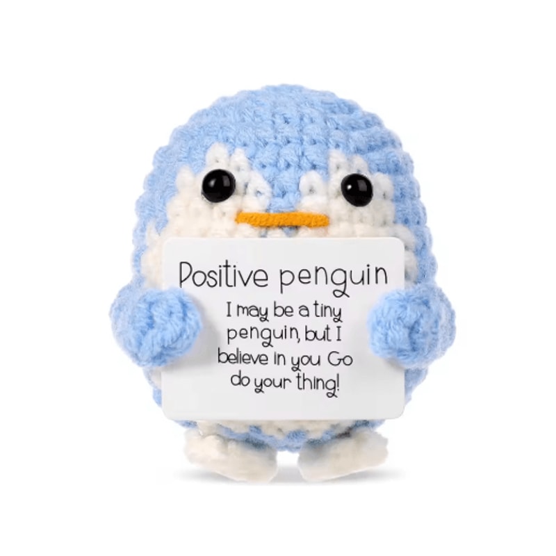 Handmade Crochet Plush Toy Cute Emotional Support Desk Decor Gift 10