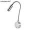 Flexible Gooseneck Bedside Reading Light Wall Sconce Clamp Lamp With Switch 7