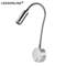 Flexible Gooseneck Bedside Reading Light Wall Sconce Clamp Lamp With Switch 7