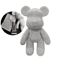 Rhinestone Crystal Bear Figurine DIY Beaded Embroidery Desk Decor 3