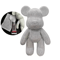 Rhinestone Crystal Bear Figurine DIY Beaded Embroidery Desk Decor 3
