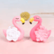 Mini Animal Couple Figurines With Stool Fairy Garden Miniatures Set For DIY Decor 14