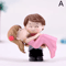 Mini Animal Couple Figurines With Stool Fairy Garden Miniatures Set For DIY Decor 16