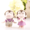 Mini Animal Couple Figurines With Stool Fairy Garden Miniatures Set For DIY Decor 27