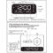 Smart LED Digital Alarm Clock With FM Radio USB Charging Modern Desk Clock 3