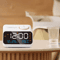Smart LED Digital Alarm Clock With FM Radio USB Charging Modern Desk Clock 4