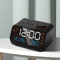Smart LED Digital Alarm Clock With FM Radio USB Charging Modern Desk Clock 0