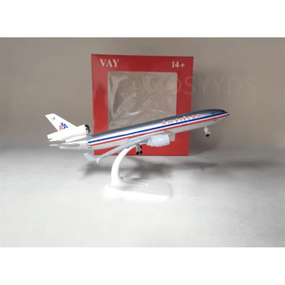 20cm MD 11 Model Airplane Premium Metal Aircraft Model With Landing Gear 8