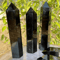 Natural Obsidian Crystal Tower Black Obsidian Wand Healing Decor 5