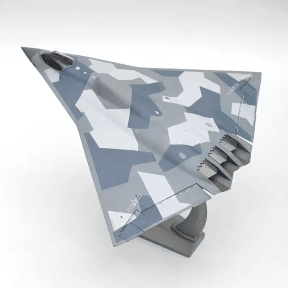 J36 Fighter Jet Model Airplane 1 To 72 Scale Metal Aircraft Display With Base 5
