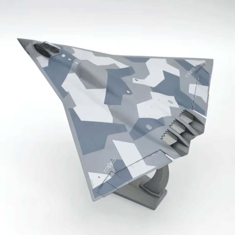 J36 Fighter Jet Model Airplane 1 To 72 Scale Metal Aircraft Display With Base 5