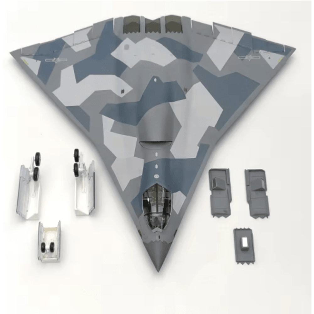 J36 Fighter Jet Model Airplane 1 To 72 Scale Metal Aircraft Display With Base 0