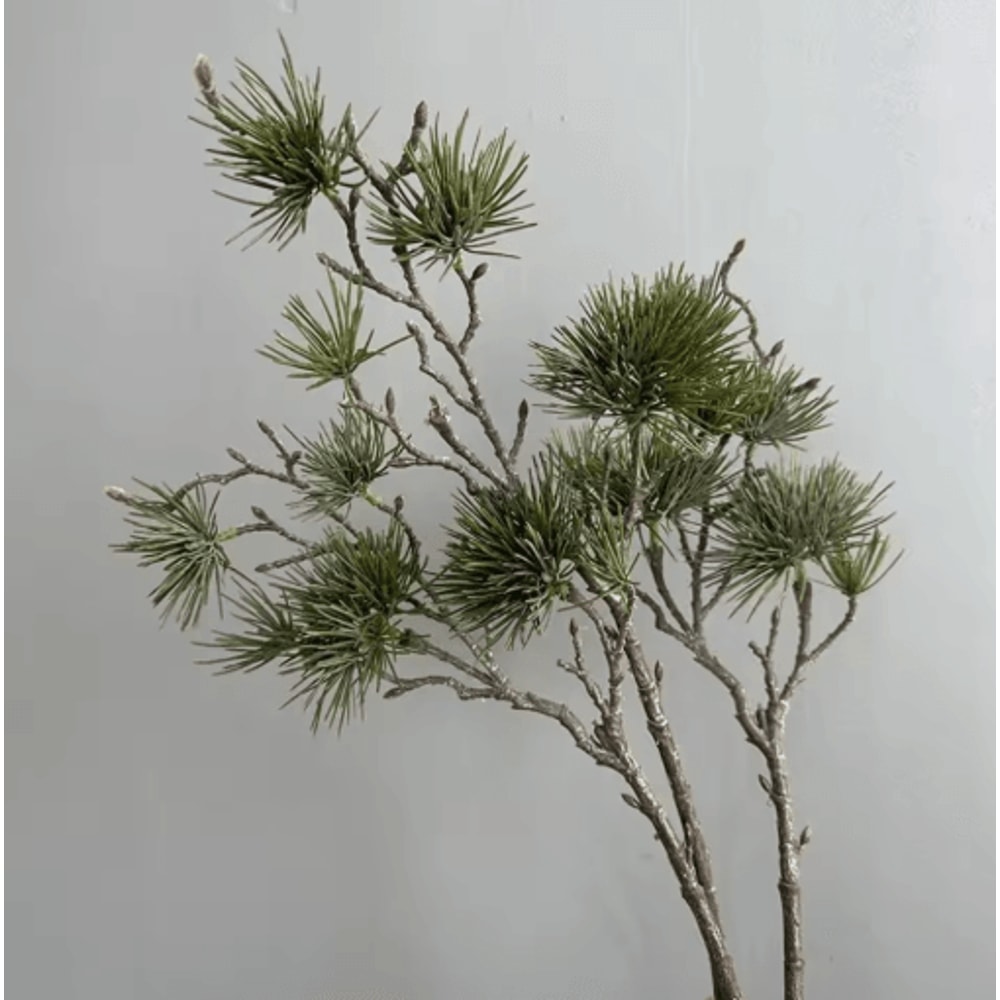 Luxury Artificial Pine Branch Realistic Greenery Decor For Home Events 0