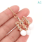 Mini LED Dollhouse Ceiling Lamp 3V Chandelier Lighting Accessory 1