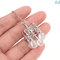 Mini LED Dollhouse Ceiling Lamp 3V Chandelier Lighting Accessory 2
