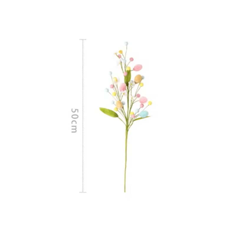 Easter Egg Tree Branch Decor Artificial Spring Branch For Festive Home Styling 11