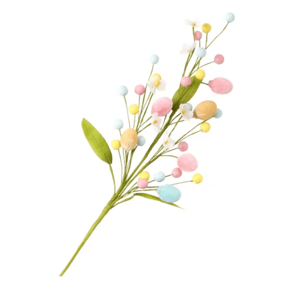 Easter Egg Tree Branch Decor Artificial Spring Branch For Festive Home Styling 12
