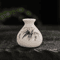 Chinese Style Ceramic Mini Vase Retro Toothpick Cotton Swab Holder 11