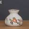 Chinese Style Ceramic Mini Vase Retro Toothpick Cotton Swab Holder 12