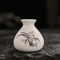 Chinese Style Ceramic Mini Vase Retro Toothpick Cotton Swab Holder 9