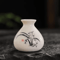 Chinese Style Ceramic Mini Vase Retro Toothpick Cotton Swab Holder 9
