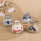 Chinese Style Ceramic Mini Vase Retro Toothpick Cotton Swab Holder 21