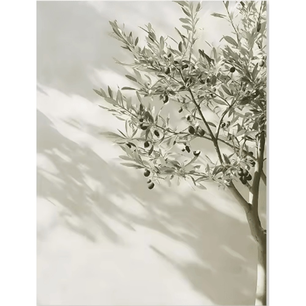 Mediterranean Olive Tree Wall Art Countryside Landscape Poster For Farmhouse Decor 2