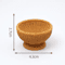 Mini Rattan Basket Model DIY Dollhouse Food Display Kitchen Decor 2