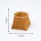 Mini Rattan Basket Model DIY Dollhouse Food Display Kitchen Decor 9