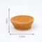 Mini Rattan Basket Model DIY Dollhouse Food Display Kitchen Decor 12