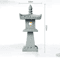 Mini Pagoda Lantern Light Zen Garden Bonsai Decorative Statue 1