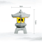 Mini Pagoda Lantern Light Zen Garden Bonsai Decorative Statue 5