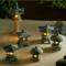 Mini Pagoda Lantern Light Zen Garden Bonsai Decorative Statue 10