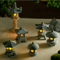 Mini Pagoda Lantern Light Zen Garden Bonsai Decorative Statue 10