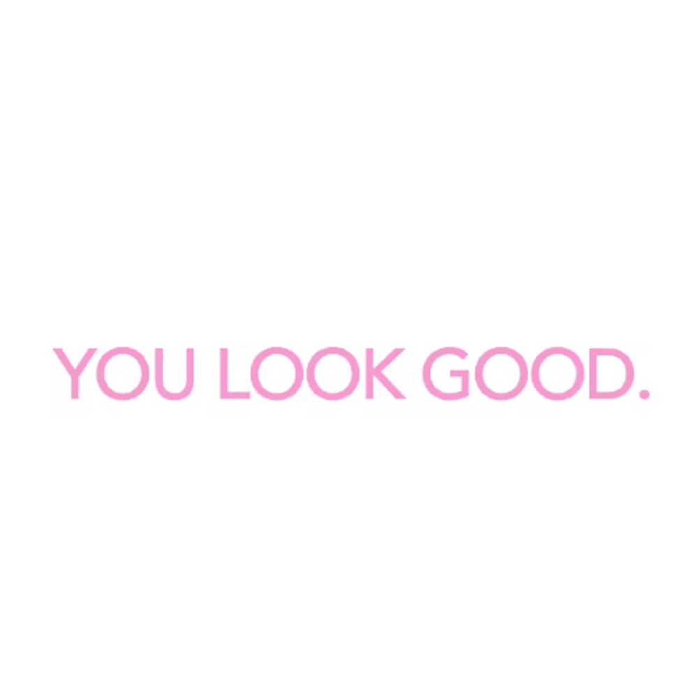 You Look Amazing Mirror Decal Inspirational Vinyl Wall Sticker For Bathroom Bedroom 4