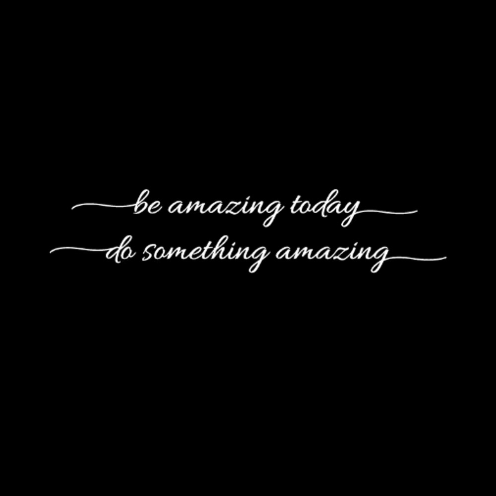 You Look Amazing Mirror Decal Inspirational Vinyl Wall Sticker For Bathroom Bedroom 5